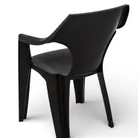 Кресло садовое Decorona DeForma, 55&times;53.5&times;78.5 см, пластиковое, цвет тёплый орех