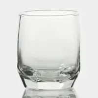 Стаканы Lav &laquo;Алмаз&raquo;, 215 мл, 7&times;8 см, набор 6 шт., стекло, прозрачные