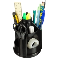 Подставка-органайзер д/канц.мелочей Attache вращ minidesk 10отд чер ОР70АЕ