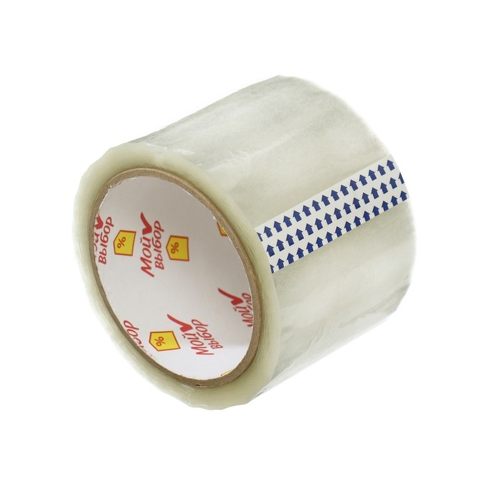 Клейкая лента Клейкая лента "Мой Выбор" прозрачная 72 мм * 100 м * 40 мкм