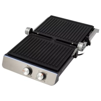 Электрогриль HYG-5047 2200Вт серебристый