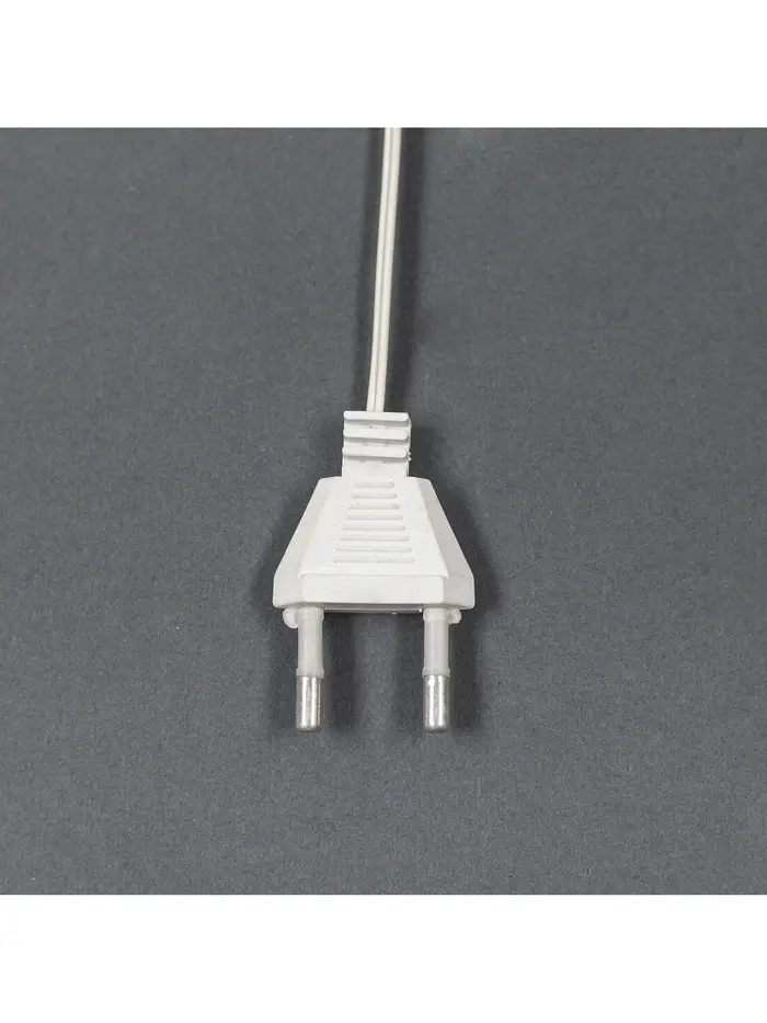 Светодиодная верхушка на ёлку &laquo;Звезда белая&raquo;, 22 см, 30 LED, 220 В, свечение мульти