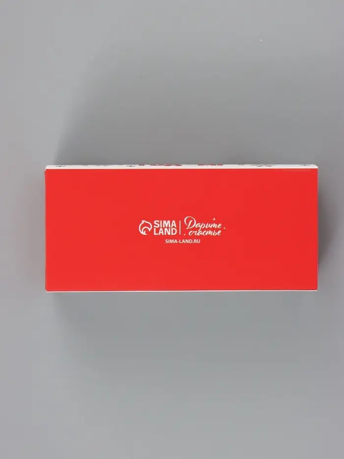 Коробка для 3 конфет &laquo;С Новым годом&raquo;, 13.3&times;3.3&times;5.8 см