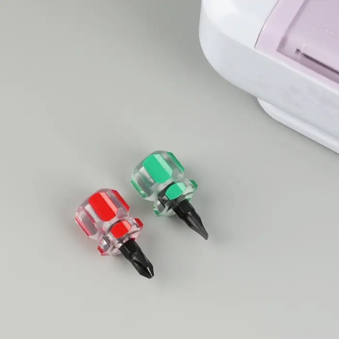 Набор отвёрток для швейной машины, 2 шт., красный, зелёный