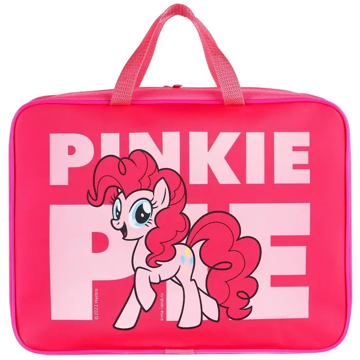 Папка с ручками текстильная А4, 35&times;27&times;10 см, My little pony