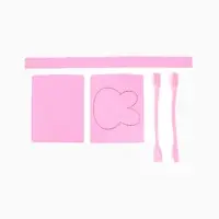 Набор для создания сумки из фетра "Зайка", цвет розовый