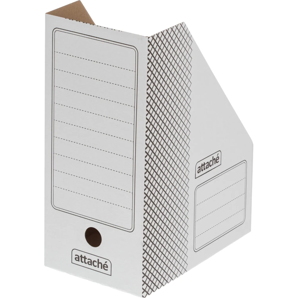 Лоток вертикальный Attache 150мм белый графика 2шт/уп (сборн)гофрокарт