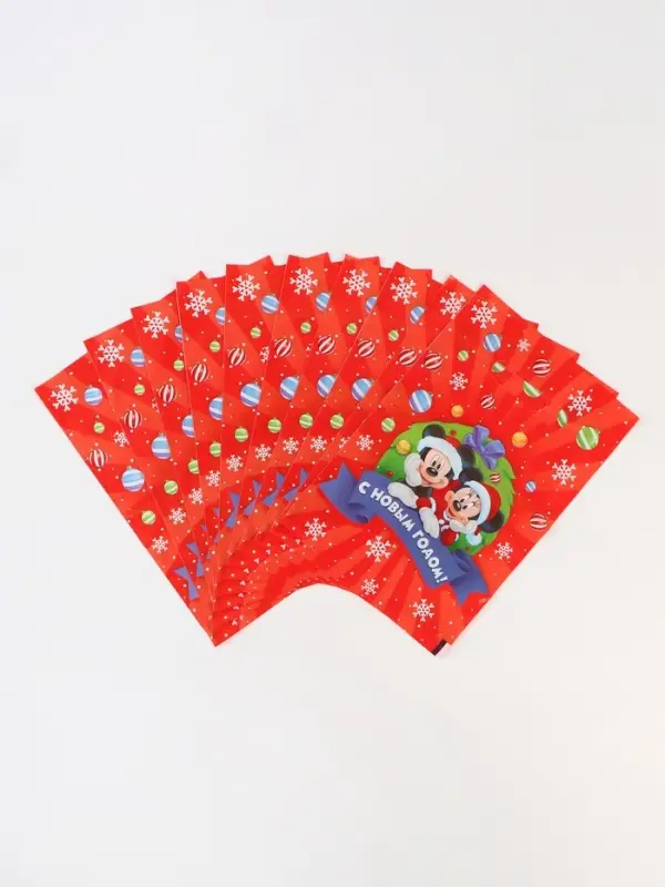 Подарочные пакеты, полиэтилен, набор 10 шт «С Новым годом» Подарочные пакеты, полиэтилен, набор 10 шт «С Новым годом»