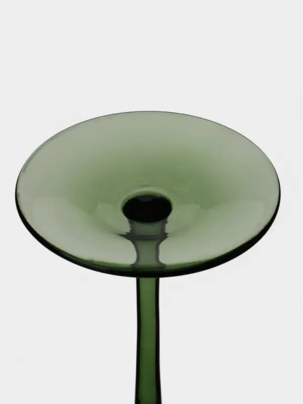 Бокал для вина Magistro &laquo;Иллюзия&raquo;, 540 мл, 10&times;24 см, стекло, зелёный