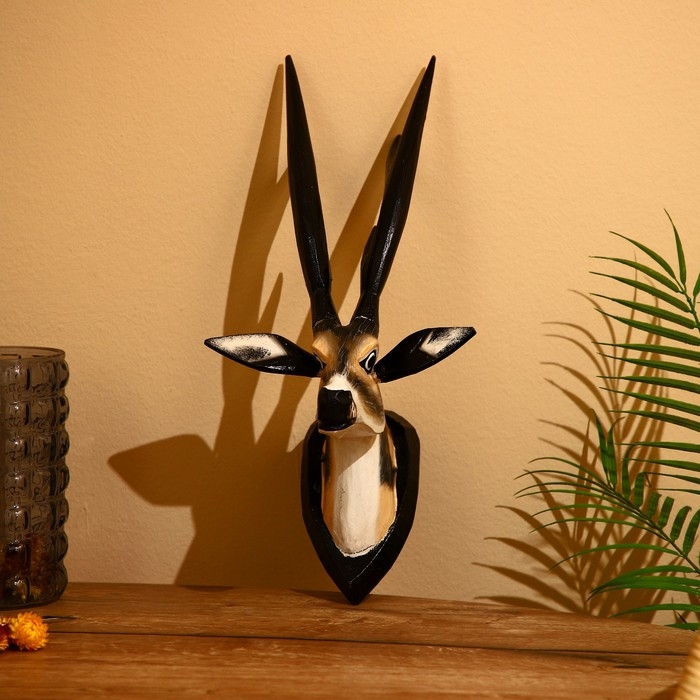 Панно настенное  Панно настенное "Газель" албезия 25х15х35 см