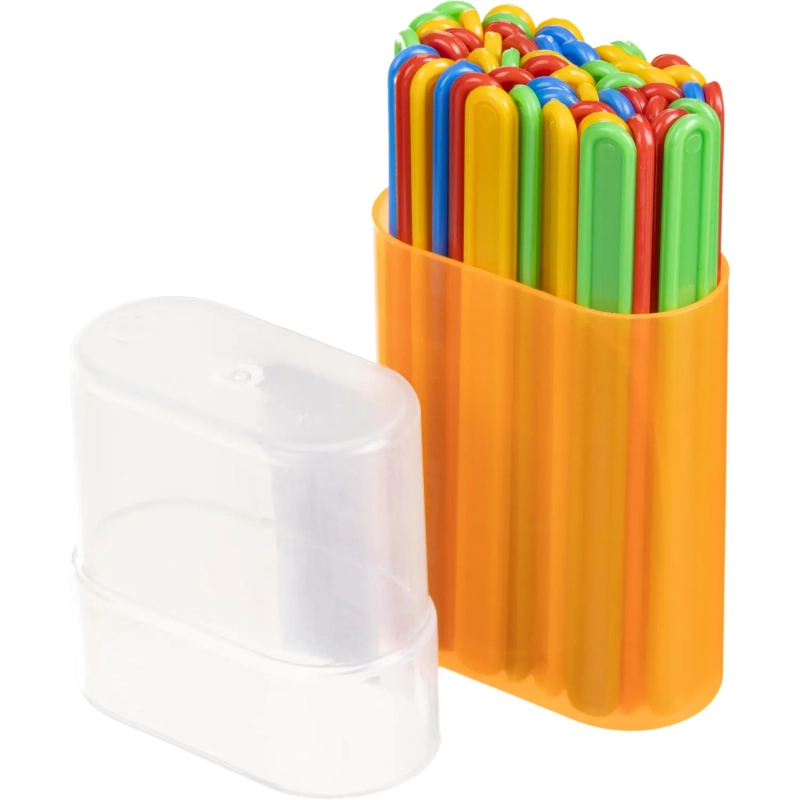 Счетные палочки СТАММ 50 шт в пенале, СП04