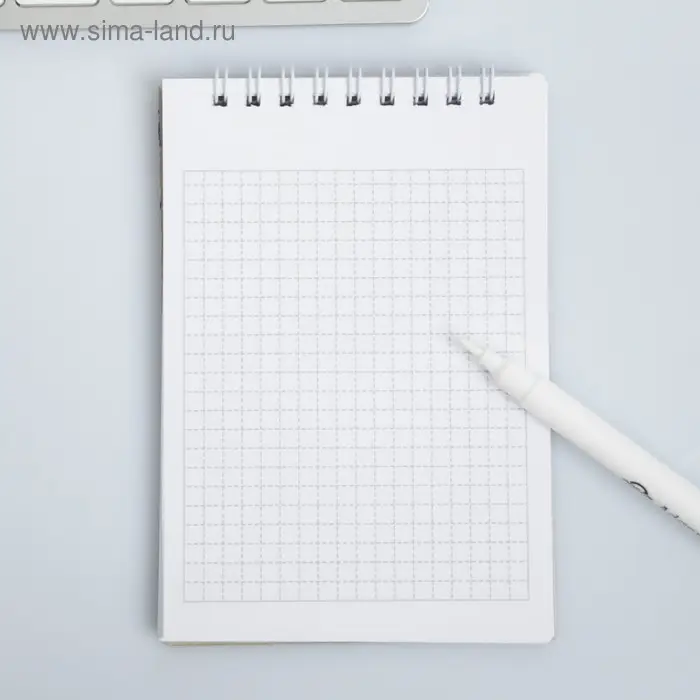 Блокнот на гребне А6, 40 л. &laquo;С 8 марта&raquo;