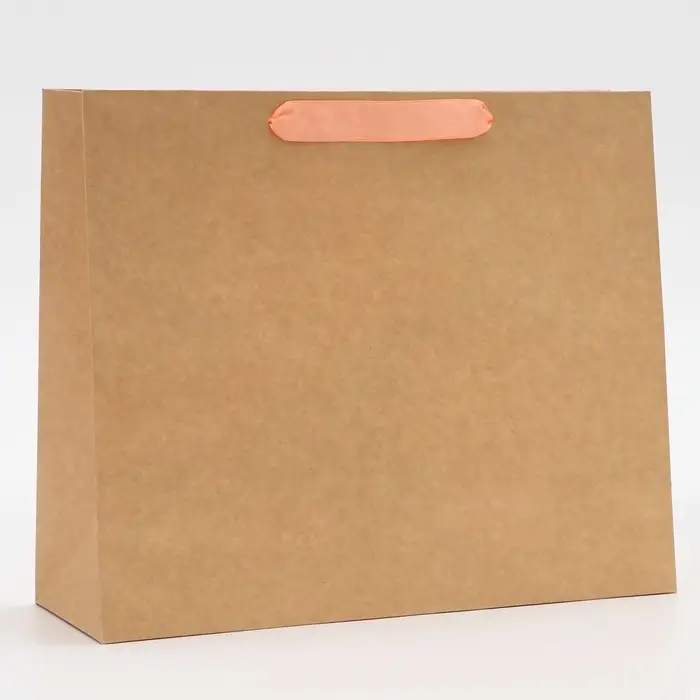 Пакет подарочный с PVC окном, &laquo;Пионы&raquo;, 31&times;11&times;26 см