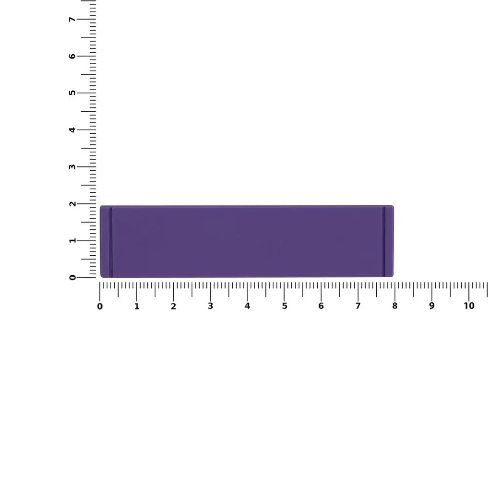 Лейбл из ПВХ Dzeta, S, фиолетовый