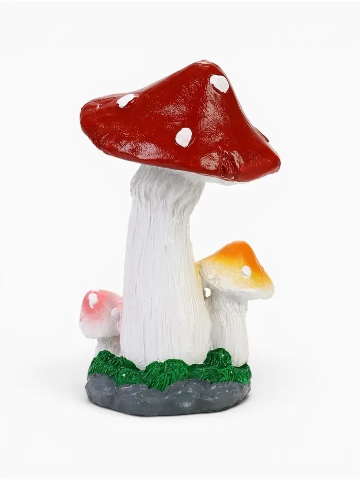 Садовая фигура из полистоуна &laquo;Мухомор&raquo;, 11.5&times;11&times;23 см