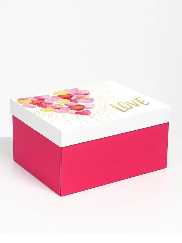 Коробка складная Love, 31 х 25,5 х 16 см
