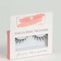 Ресницы накладные &laquo;Стрелка&raquo;, 13-18 мм, без клея, чёрные