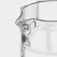 Набор питьевой Paşabah&ccedil;e Kosem, 7 предметов: кувшин 1.5 л, стаканы 300 мл 6 шт., стекло, прозрачный