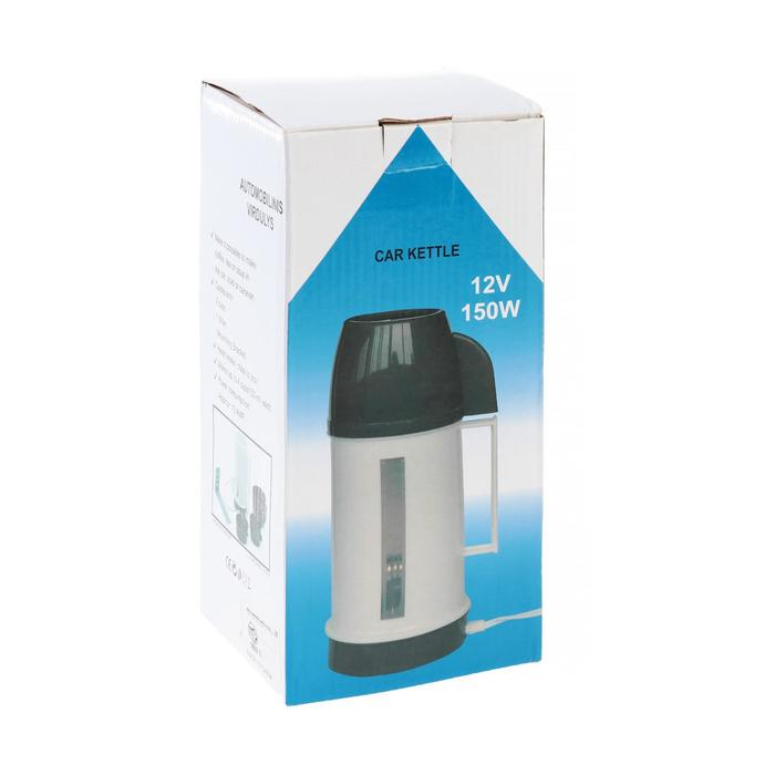 Электрочайник автомобильный 0,5 л, 12 В, 2 кружки, 150 Вт Электрочайник автомобильный 0,5 л, 12 В, 2 кружки, 150 Вт