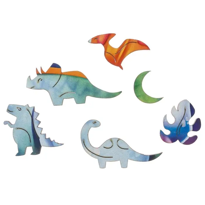 Пазл деревянный фигурный Лесная мастерская &laquo;Стегозавр&raquo;, 67 элементов