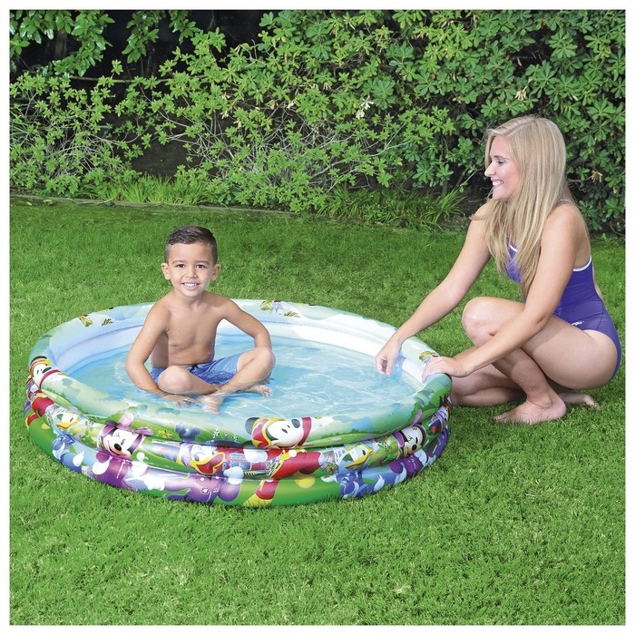 Бассейн надувной «Микки Маус», 122 х 25 см, от 2 лет, 91007 Bestway Бассейн надувной «Микки Маус», 122 х 25 см, от 2 лет, 91007 Bestway