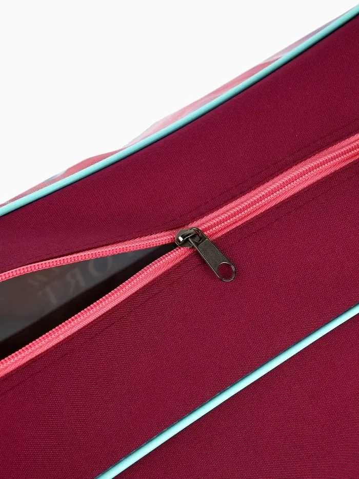 Сумка спортивная Russian sport, 40&times;24&times;21, отдел на молнии, розовая