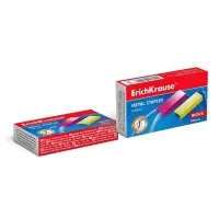Скобы металлические №24/6, ErichKrause, для степлера 1000 шт., цветные