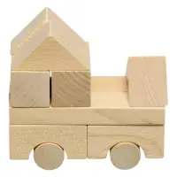 Строительный набор №3, 90 элементов (картонная коробка) И716