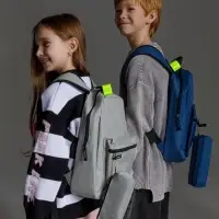 Детский рюкзак Base Kids с пеналом, темно-синий