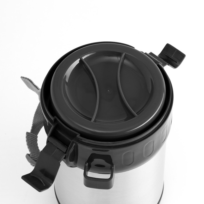 Термос для еды, 2 л + вилка, ложка, сохраняет тепло 8 ч, 22 х 13.5 х 15.5 см Термос для еды, 2 л + вилка, ложка, сохраняет тепло 8 ч, 22 х 13.5 х 15.5 см