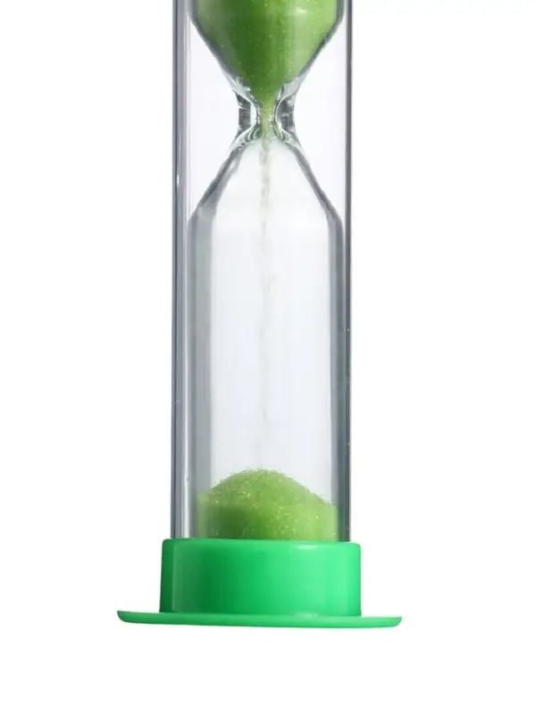 Часы песочные &laquo;Ламбо&raquo;, 1 минута, 9&times;2.5 см, зелёные