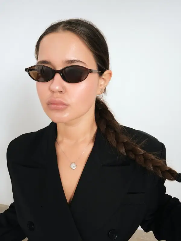 Очки солнцезащитные &laquo;OneSun. Овал&raquo;, uv 400, футляр, салфетка