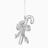 Ёлочная игрушка &laquo;Зимнее волшебство. Волшебная палочка&raquo;, 11&times;5 см, прозрачный