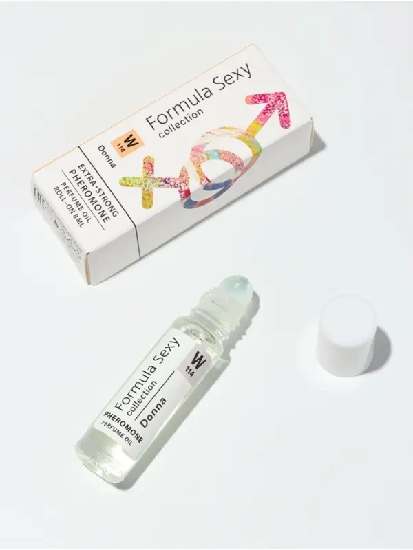 Парфюмерное масло женское с феромонами Formula Sexy Collection Donna W114, 8 мл