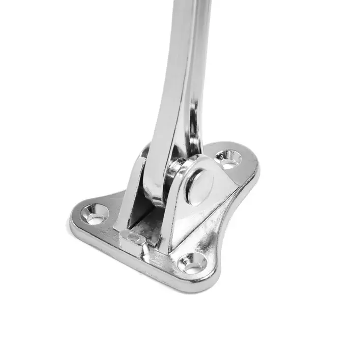 Фиксатор дверной LOCKLAND, &laquo;козья ножка&raquo;, цвет хром