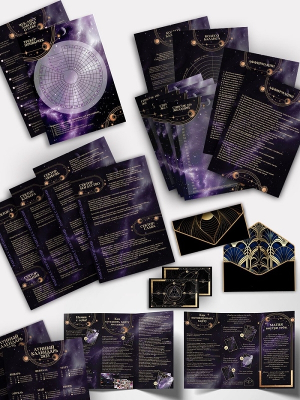 Карта желаний в тубусе "Магия внутри тебя"