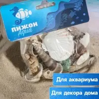 Набор ракушек Пижон Аква 100 г, микс №1