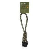 Игрушка для собак тм VETTA, грейфер, хаки, хлопок, ТПР, 35см