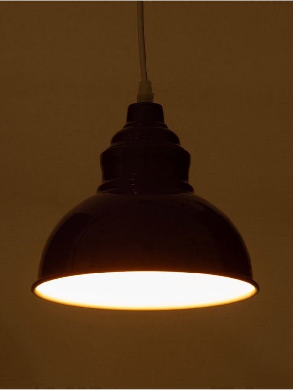 Светильник Paul 1х40Вт Е27 пр-1м темно-фиолетовый 20х20х17,5см Светильник Paul 1х40Вт Е27 пр-1м темно-фиолетовый 20х20х17,5см