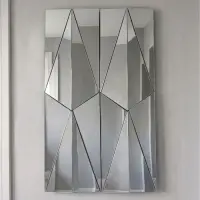 Зеркало настенное &laquo;Сеть&raquo;, на клеевой основе, акриловое, 120 деталей, 60&times;90 см