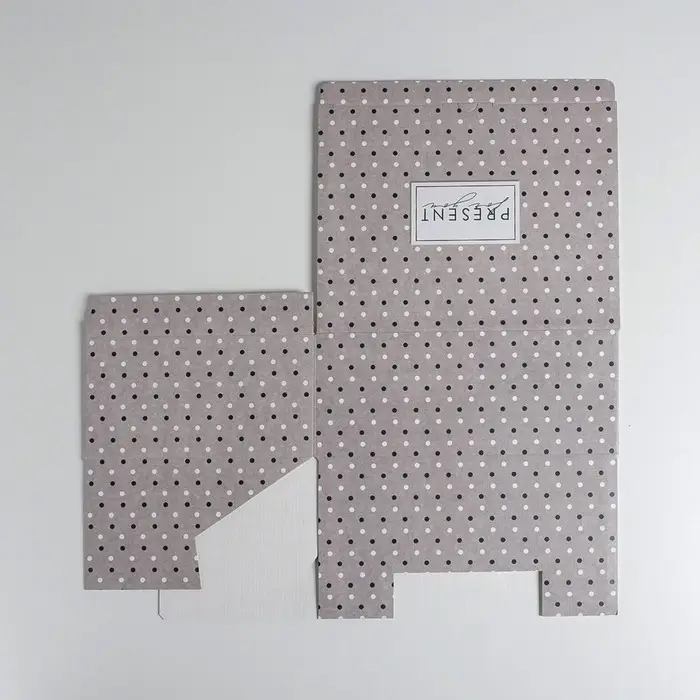 Коробка подарочная сборная, упаковка, Present, 30 х 23 х 12 см