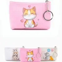 Кошелёк детский Cats, монетница, на молнии 10.5&times;2.5&times;8 см, с принтом, МИКС