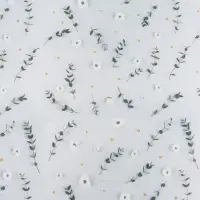 Бумага упаковочная крафт &laquo;Цветы&raquo;, 70&times;100 см