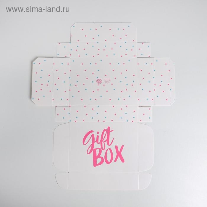 Коробка подарочная складная, упаковка, «Гифт бокс», 21 х 15 х 5 см Коробка подарочная складная, упаковка, «Гифт бокс», 21 х 15 х 5 см