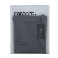 Футболка мужская Resport, р. 52, цвет серый, базовая, со вставками
