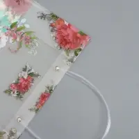 Пакет подарочный прозрачный , "Нежность" 30 х 26 х 12