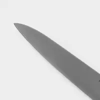 Нож кухонный универсальный Magistro Hinshitsu, нержавеющая сталь, лезвие 15.7 см, длина 29 см, чёрный