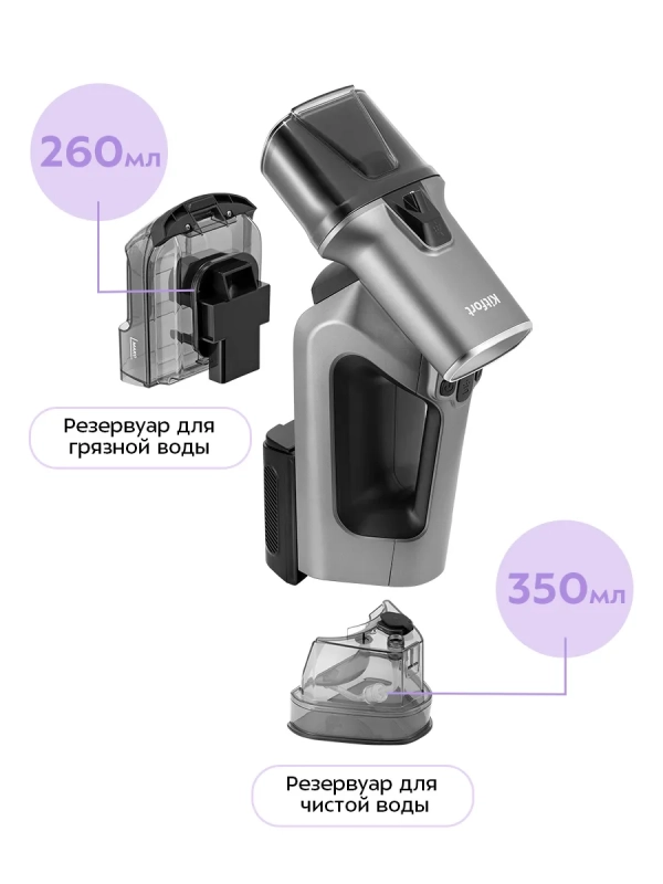 Моющий пылесос для мебели и ковров КТ-5540 - 100 Вт Моющий пылесос для мебели и ковров КТ-5540 - 100 Вт