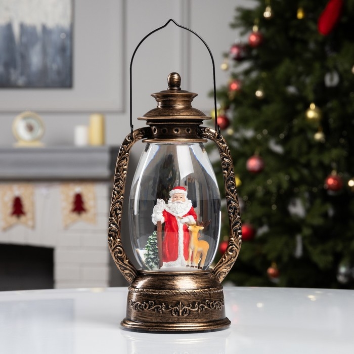 Фигура светодиодная «Дед Мороз» 26 х14 х 12 см, от бат. батарейки ААx3 (не в комплекте), USB, свечение тёплое белое Фигура светодиодная «Дед Мороз» 26 х14 х 12 см, от бат. батарейки ААx3 (не в комплекте), USB, свечение тёплое белое