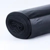 Мешки для мусора 180 л, 80 мкм, ПВД, 10 шт., чёрные